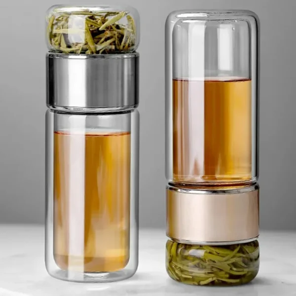 Bouteille d’eau infusée de cristaux