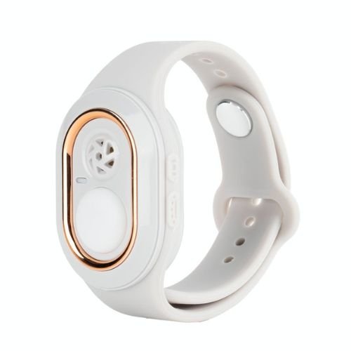 Portable Mosquito Repellent Wristband – Ultrasonic & Fan Protection